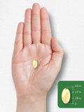 Carlyle Vitamin E 400 IU Softgels on a wooden table