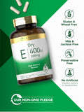 Carlyle Vitamin E bottle side view