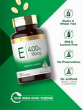 Carlyle Vitamin E softgels close-up