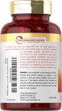 Carlyle Vitamin K2 + D3 Softgels back view with ingredient list