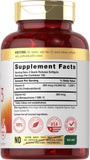 Carlyle Vitamin K2 + D3 Softgels side view showing softgel