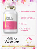 Carlyle Women's Multi Plus Multivitamin capsule close-up