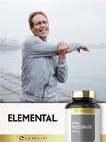 Carlyle Zinc Picolinate 50mg capsules on a wooden table