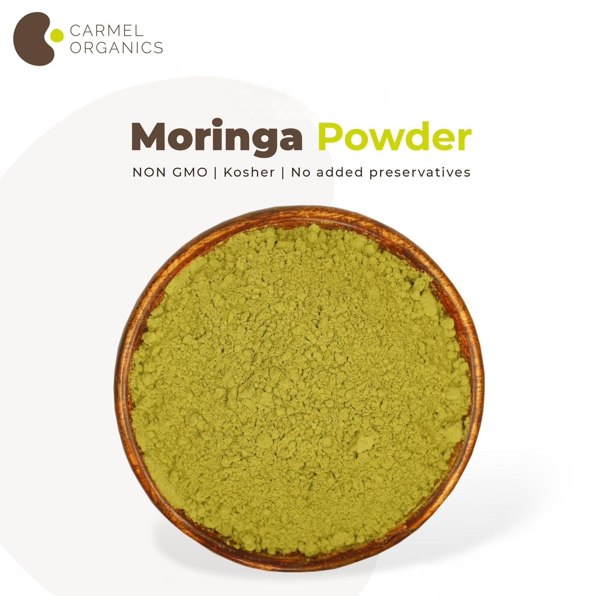 CARMEL ORGANICS Moringa Leaves Powder 249g ingredients list
