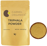 CARMEL ORGANICS Triphala Herbal Supplement 227g front view