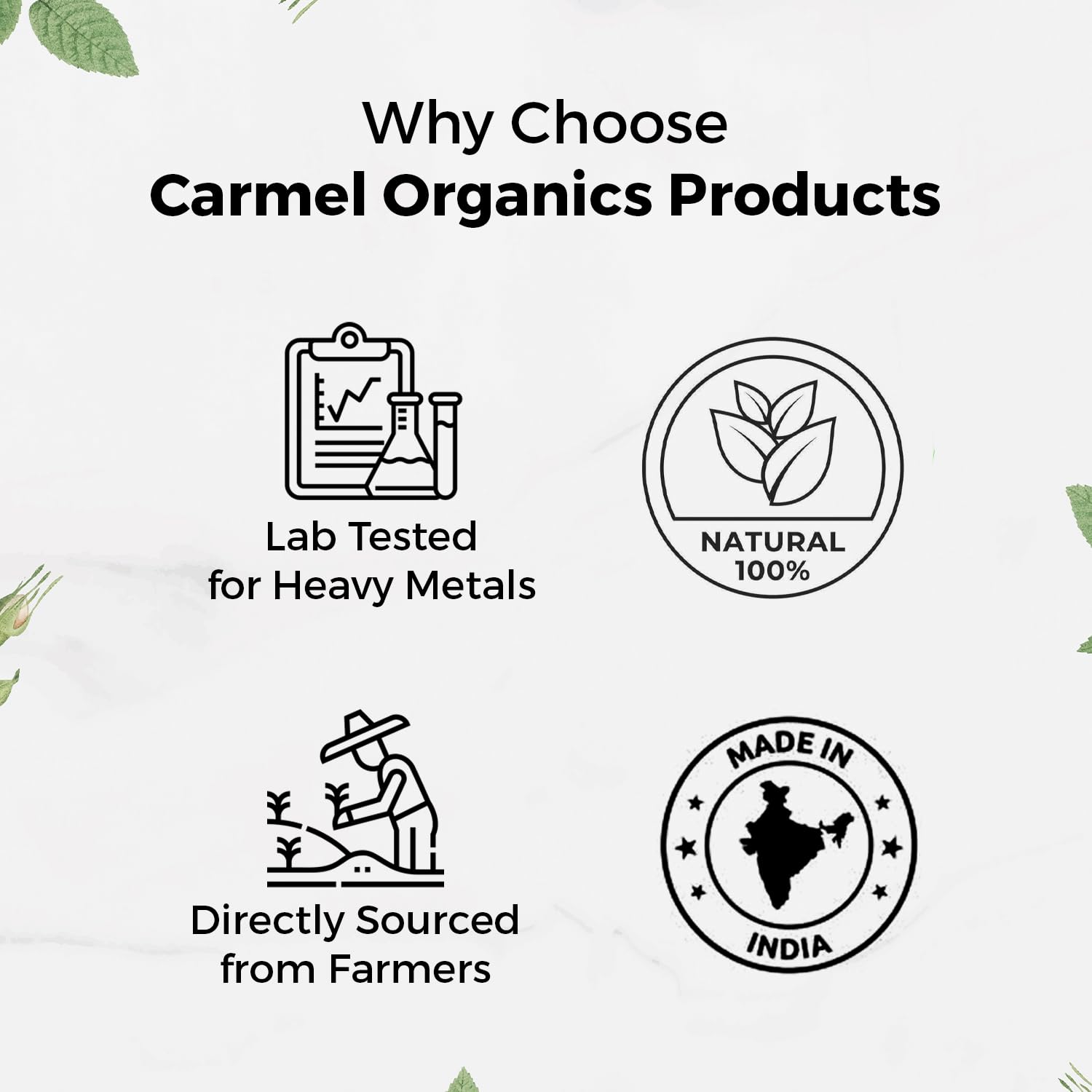 CARMEL ORGANICS Triphala supplements with fruits