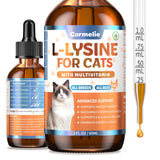 Carmelie L-Lysine for Cats 57g bottle front view