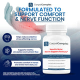 CarpalComplex Alpha Lipoic Acid Supplement capsule close-up