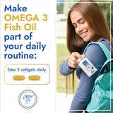 Carson Life Omega-3 EPA DHA Softgels with measuring spoon