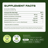 Cata-Kor Liposomal Glutathione Complex opened bottle showing capsules