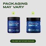 Cata-Kor Liposomal Glutathione Complex with measuring spoon