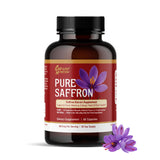 Catalyst Nutrition Saffron Extract bottle front view with 60 veggie capsules