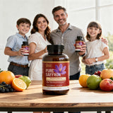 Catalyst Nutrition Saffron Extract bottle with natural background