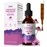 Catfit Lymphatic Drainage Drops front view with herbal blend ingredients