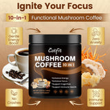 Catfit Mushroom Coffee Blend 2000mg scoop and powder