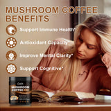 Catfit Mushroom Coffee served chilled in a glass