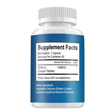 CAUDAN GHK-Cu Copper Peptide Supplement 120mcg back view