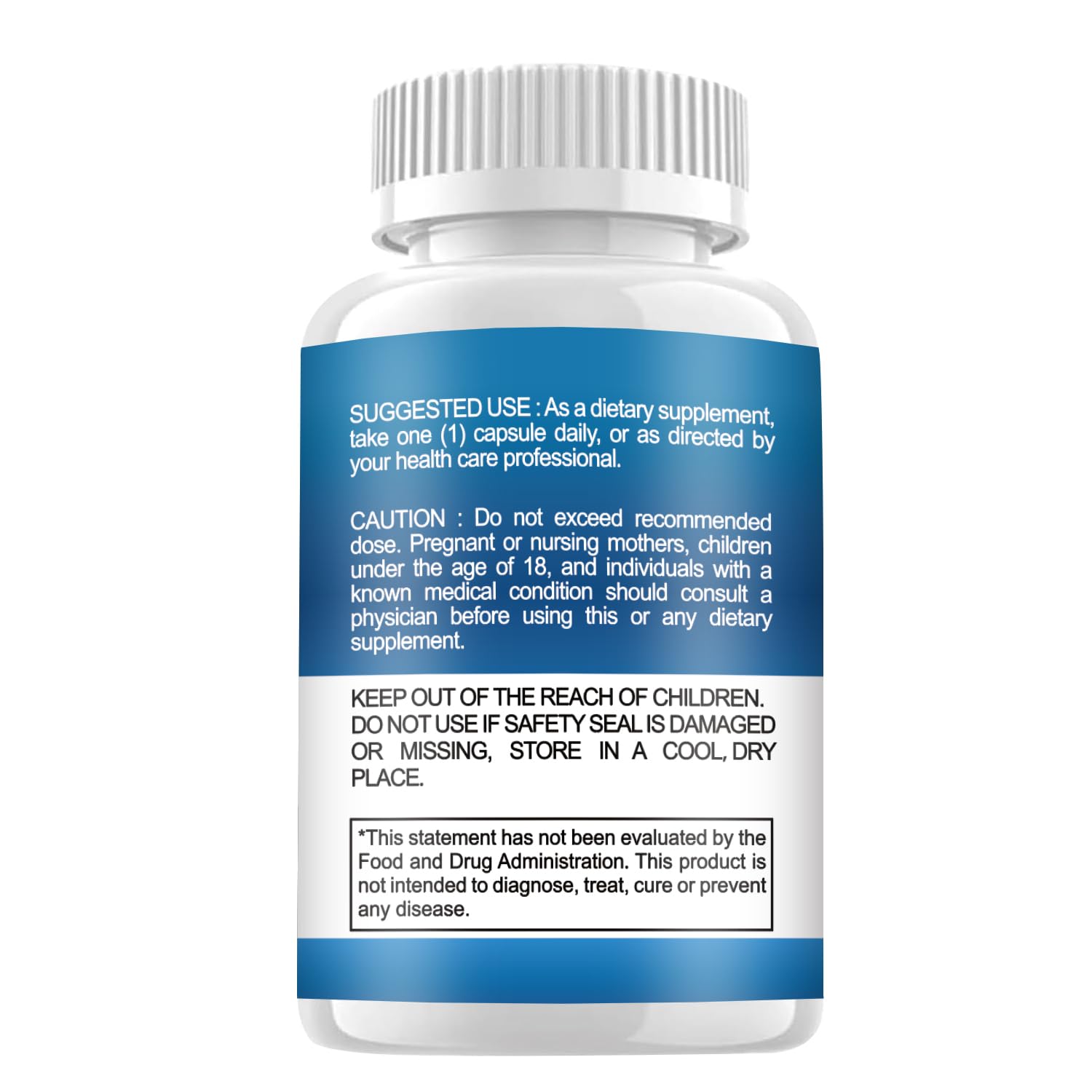 CAUDAN GHK-Cu Copper Peptide Supplement 120mcg side view