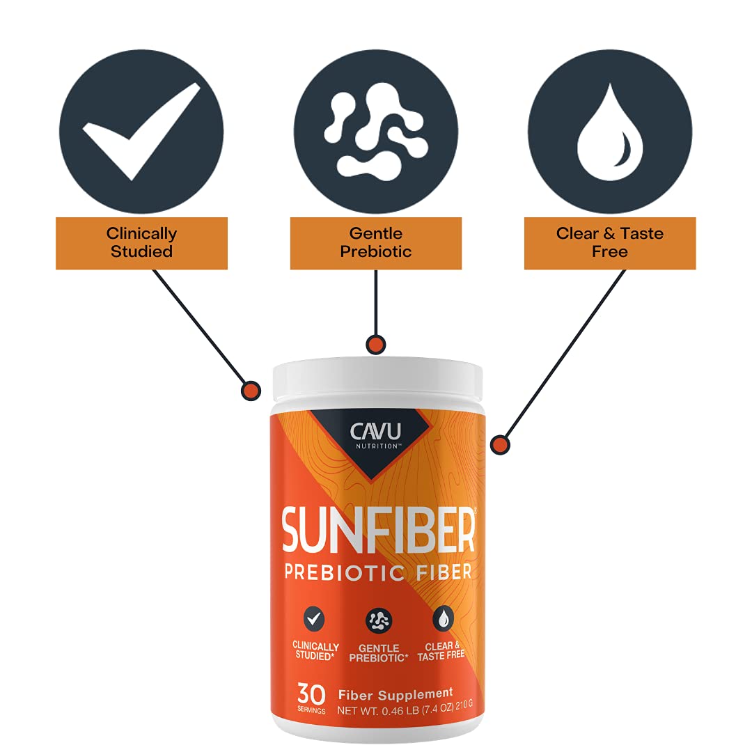 CAVU NUTRITION Sunfiber 290g packaging