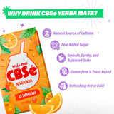 CBSé Yerba Mate Loose Leaf Tea 500g side view showing loose leaf texture