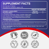CCL SUPPLEMENTS Liposomal Glutathione Spray side view with dosage instructions