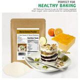 CCnature Stevia Powder in a baking setting
