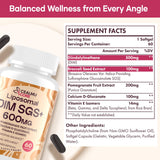 CEALMU CORE DIM SGS Supplement 600mg side view