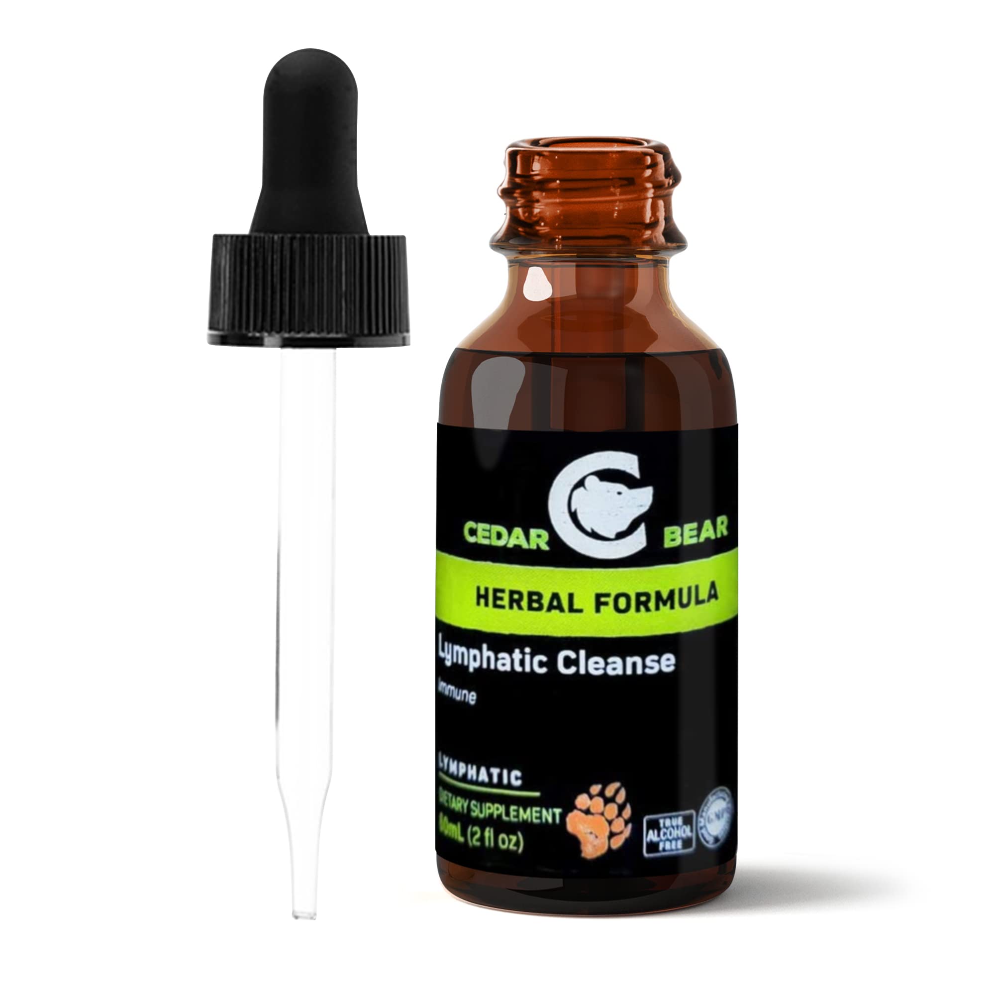 Cedar Bear Naturales Lymphatic Drainage Drops 137g packaging