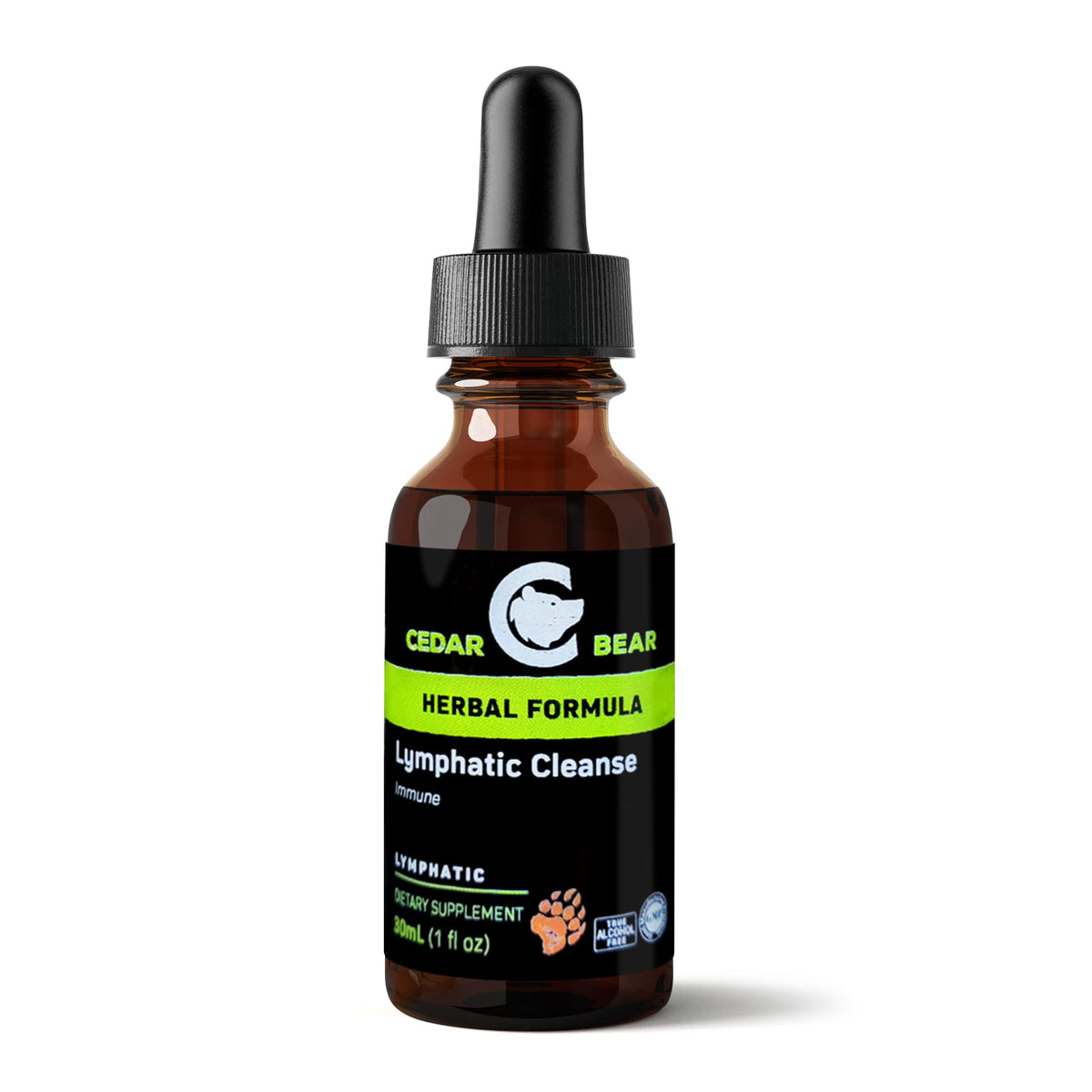 Cedar Bear Naturales Lymphatic Drainage Drops 83g front view