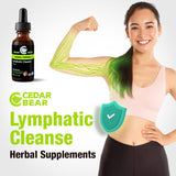 Cedar Bear Naturales Lymphatic Drainage Drops 83g lifestyle scene