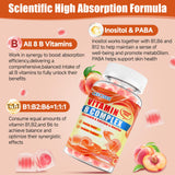 Ceecisee B-Complex Gummies displayed on a wooden table