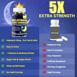 Ceecisee Melatonin Gummies 20mg lifestyle scene with a book