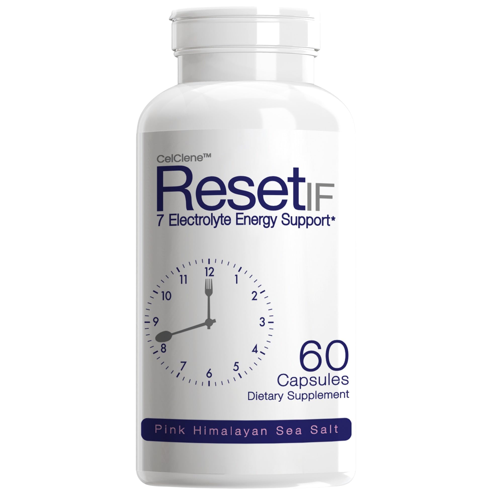 CELCLENE ResetIF Energy Electrolyte Capsules front view