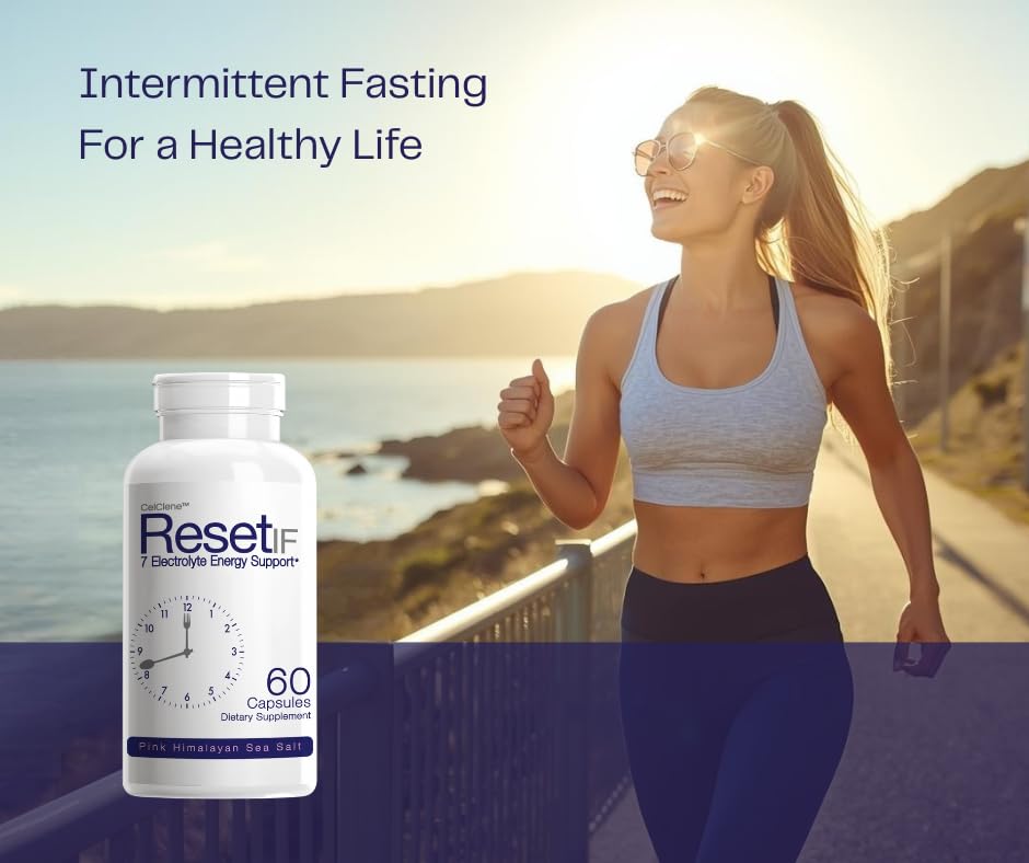 CELCLENE ResetIF Energy Electrolyte Capsules packaging