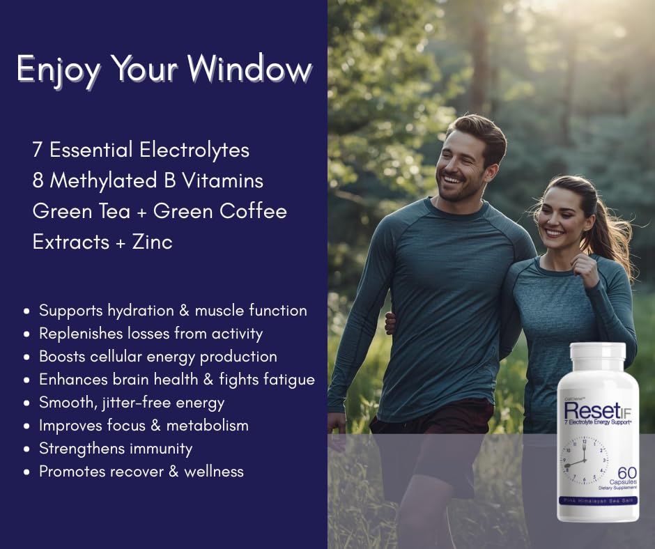 CELCLENE ResetIF Energy Electrolyte Capsules side view