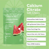 Celebrate Bariatric Calcium Citrate Chews melon flavour chews