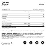 Celebrate Bariatric Calcium Citrate Chews side view packaging