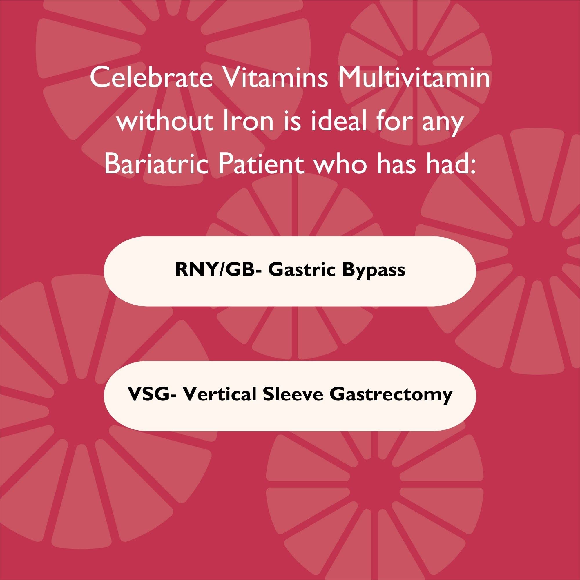 Celebrate Bariatric Multivitamin 90 Capsules with measuring spoon