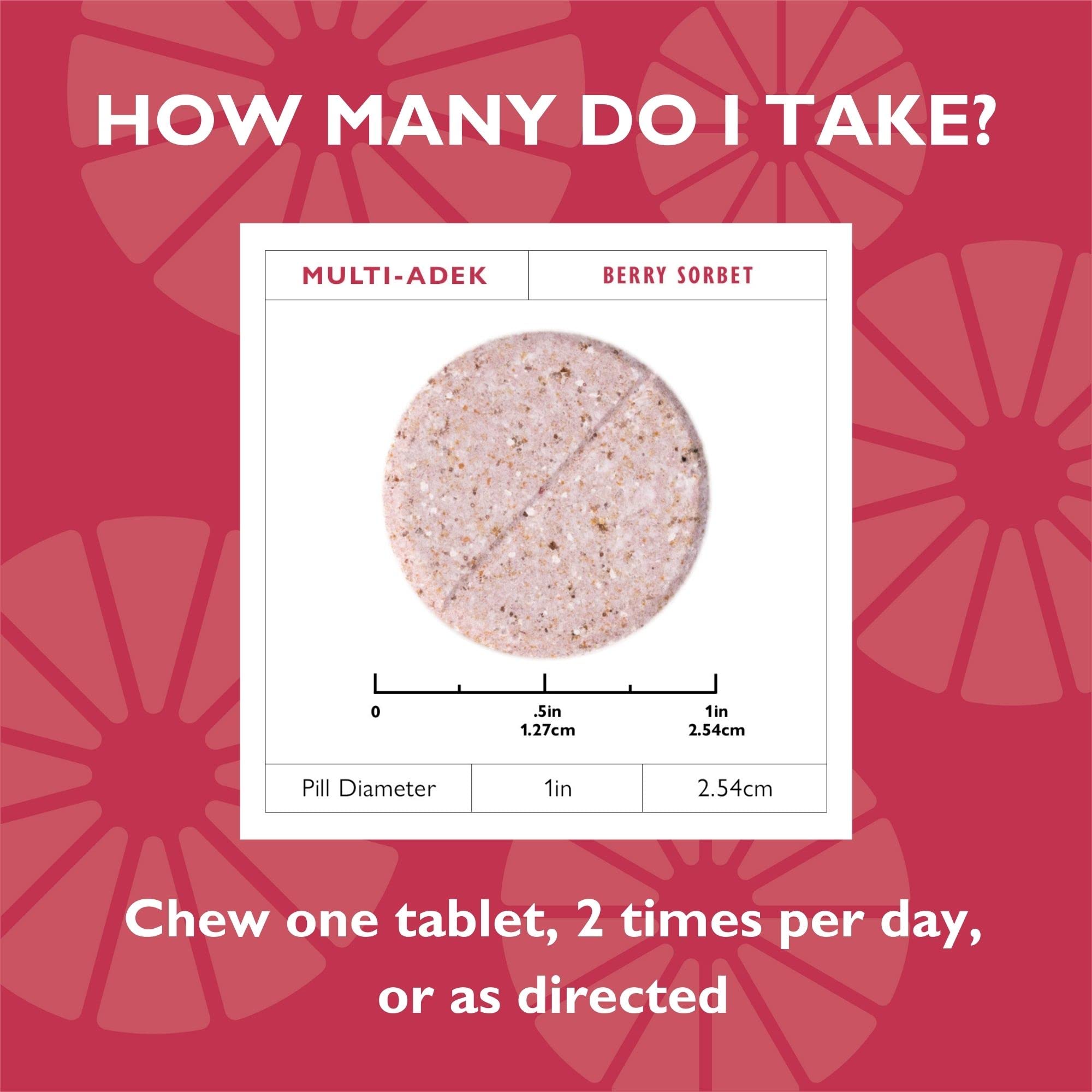 Celebrate Bariatric Multivitamin Chewable Tablets close-up of tablets