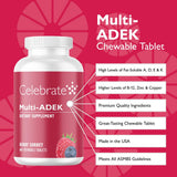 Celebrate Bariatric Multivitamin Chewable Tablets packaging