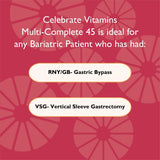 Celebrate Bariatric Multivitamin Chews displayed on a kitchen counter