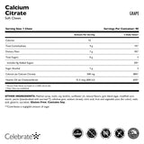 Celebrate Bariatric Supplements Calcium Citrate Chews grape flavour close-up