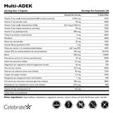 Celebrate Bariatric Supplements Multivitamin ADEK 45g packaging