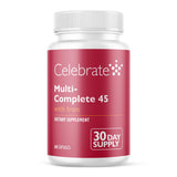 Celebrate Bariatric Supplements Multivitamin with Iron 45mg front view