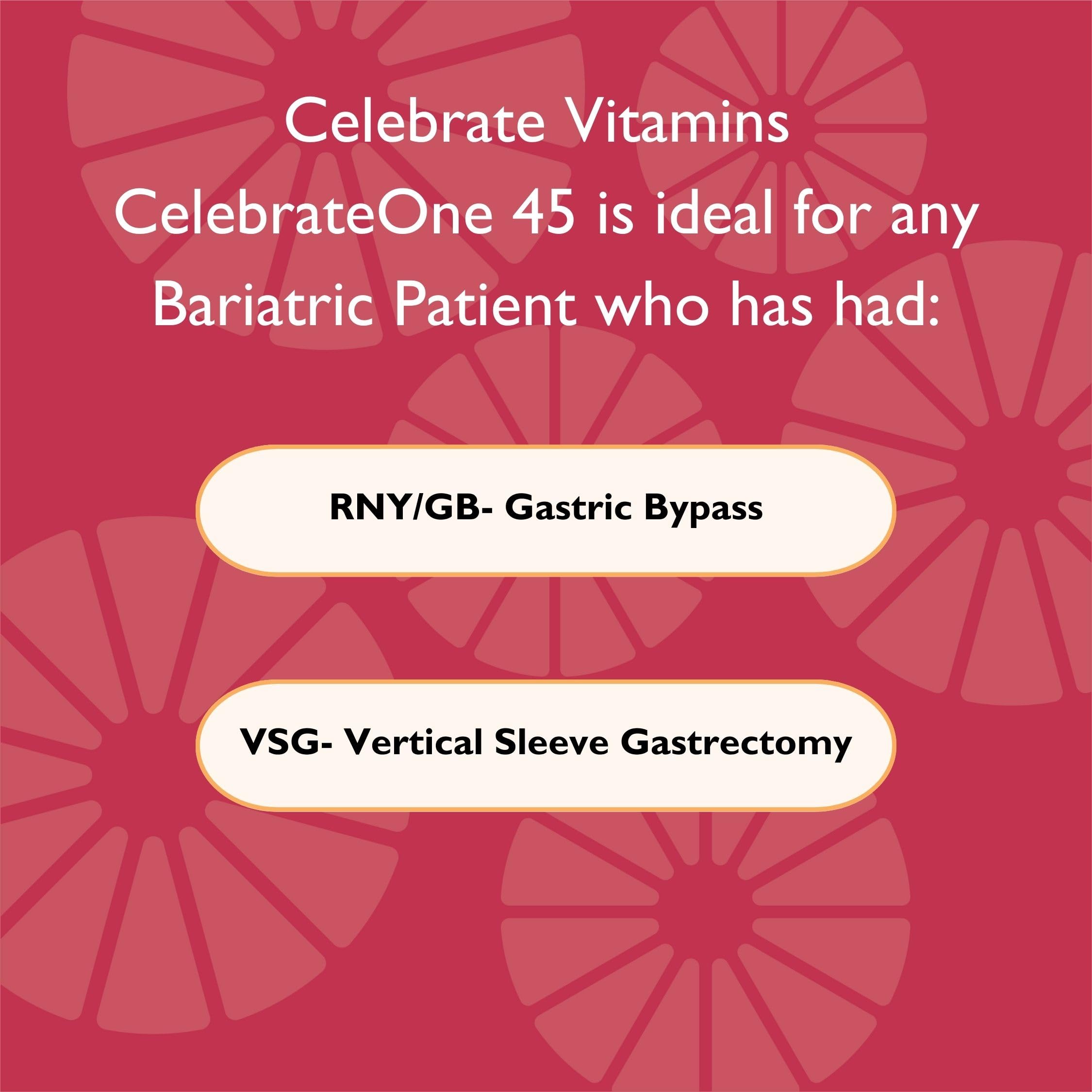 Celebrate Bariatric Supplements Multivitamins ingredients list