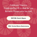 Celebrate Bariatric Supplements Multivitamins serving suggestion