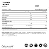 Celebrate Calcium Chews with a glass of water