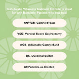 Celebrate Calcium Citrate Chews individual packaging