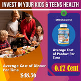 Celebrity LifeStyle Omega-3 Gummies for Kids in a bowl