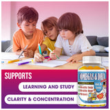 Celebrity LifeStyle Omega-3 Gummies for Kids side view
